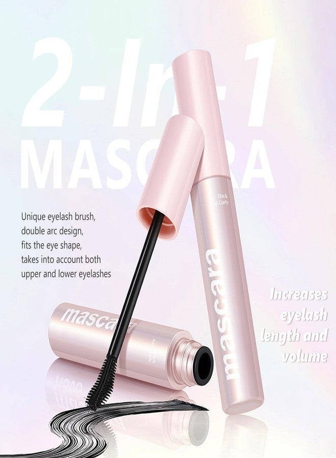 FREEORR Brown Volume Mascara, Long-Lasting Mascara with Special Eyelash Brush for vibrant Up and Out eyelashes, Waterproof, No Clumping, Creating Strength & Length Lash, Easy to Apply - Image 3